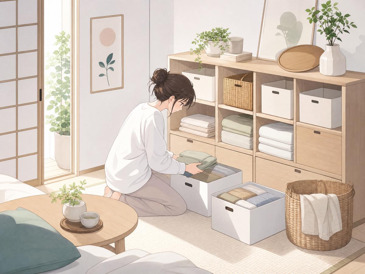 女神视频生活技能动漫教程-整理收纳动漫演示